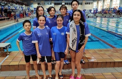nadadores del Club Natación Pozuelo