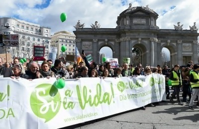 Marcha provida en Madrid