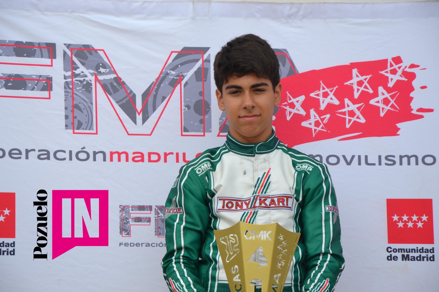 Álvaro Jiménez Campeón Madrileño de Karting