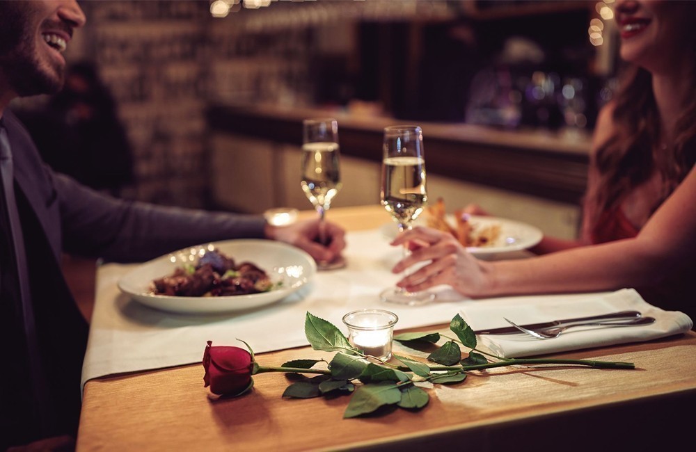 cena romántica en Pozuelo