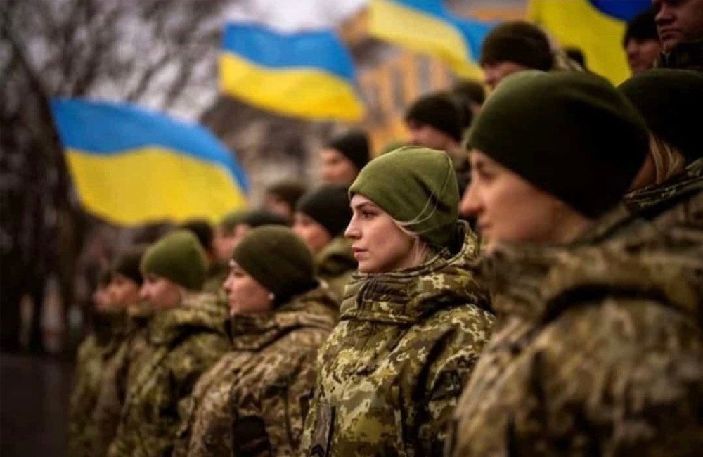 Mujeres soldado en Ucrania