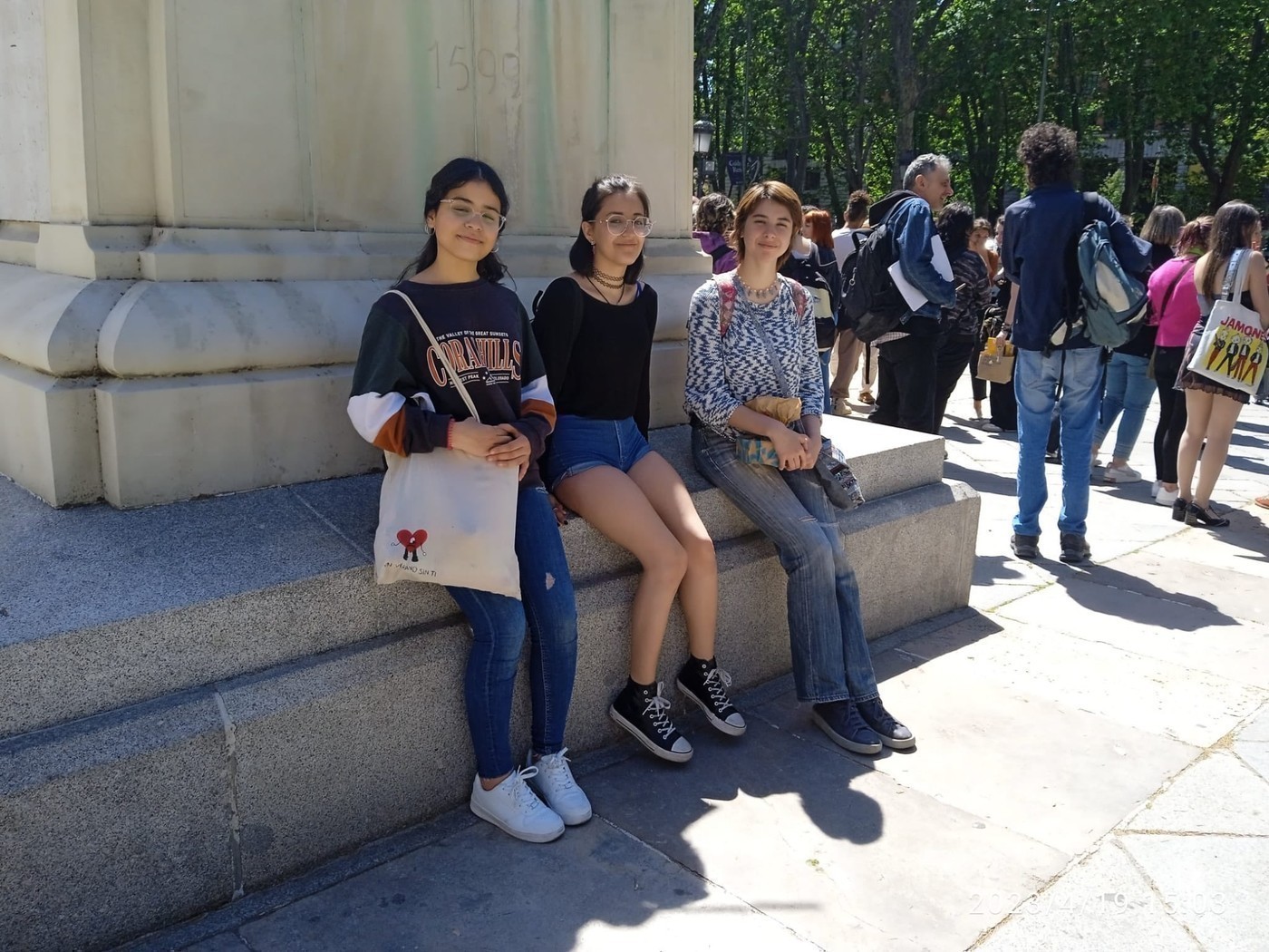 Alumnas de Pozuelo en el Prado
