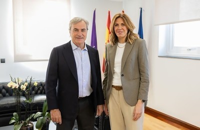 Paloma Tejero y Carlos Sainz