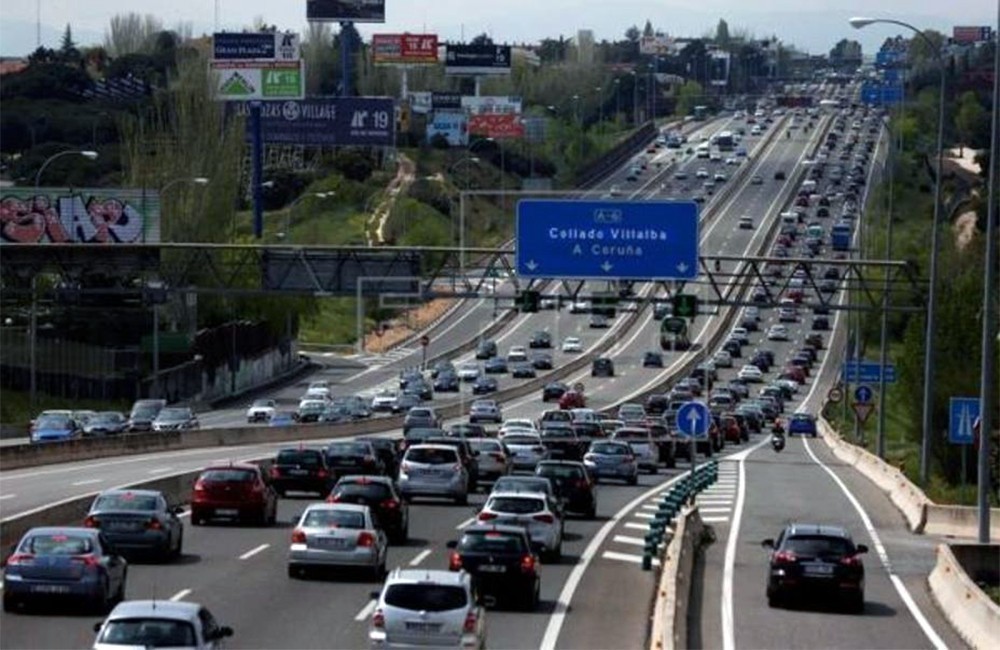 Tráfico en la A6