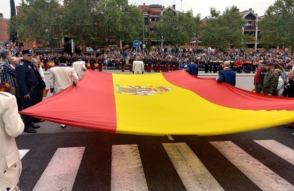 Homenaje a la Bandera de España