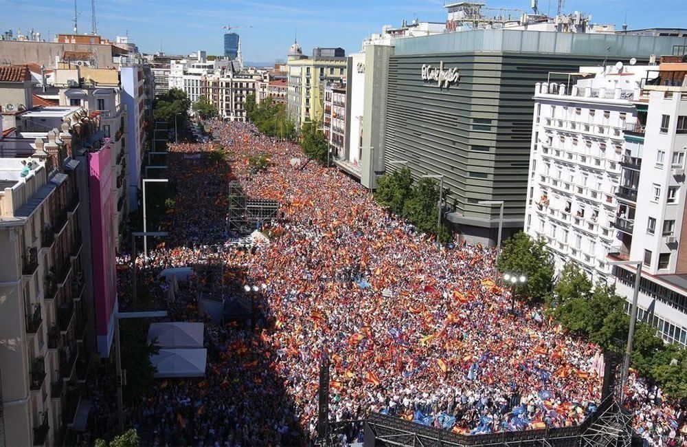 Manifestación en Madrid