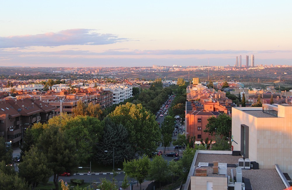 Avenida de Europa en Pozuelo