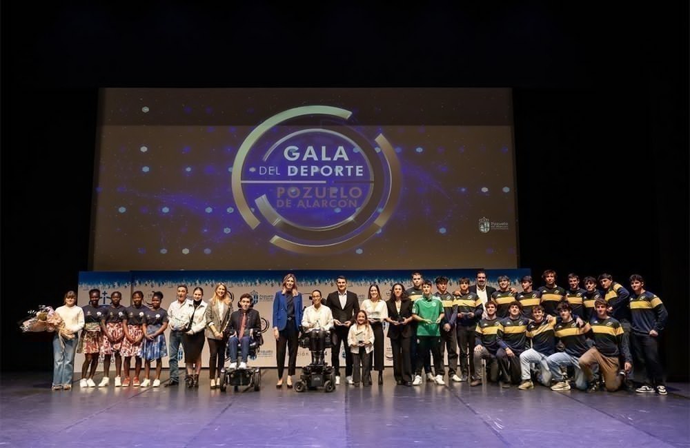 Premiados en la Gala del Deporte de Pozuelo 2024