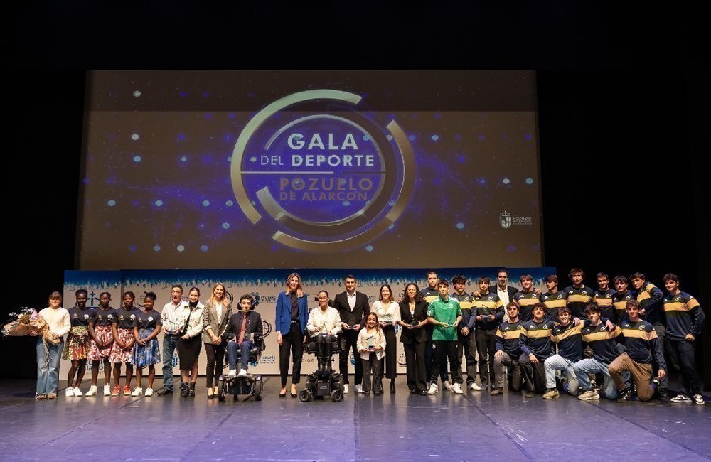 Premiados en la Gala del Deporte de Pozuelo 2024