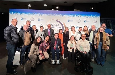 Club de Natación Pozuelo en la Gala del deporte