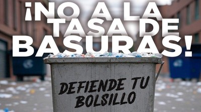 contra la nueva tasa de basuras