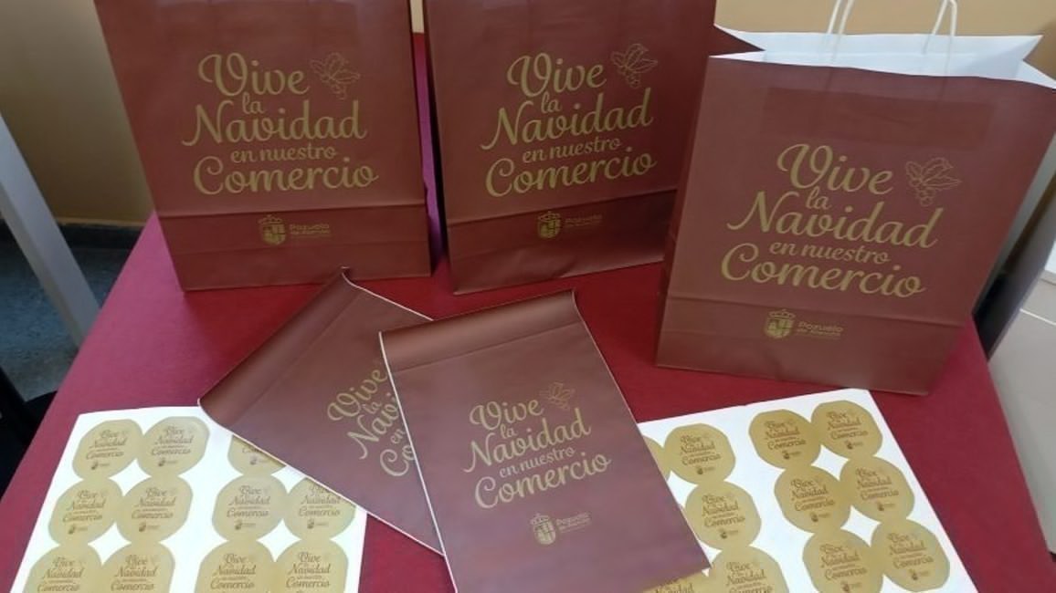 Bolsas comercios de Pozuelo en Navidad