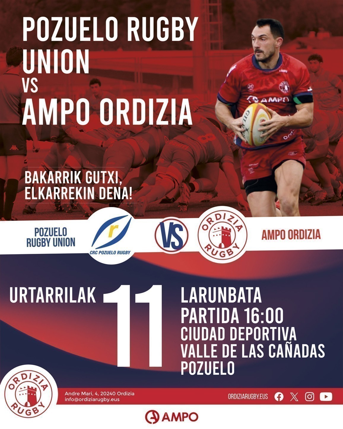 CRC POZUELO VS AMPO ORDIZIA