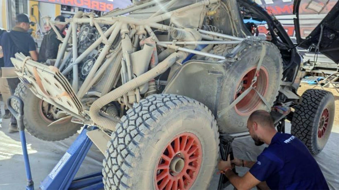 Coche de Carlos Sainz