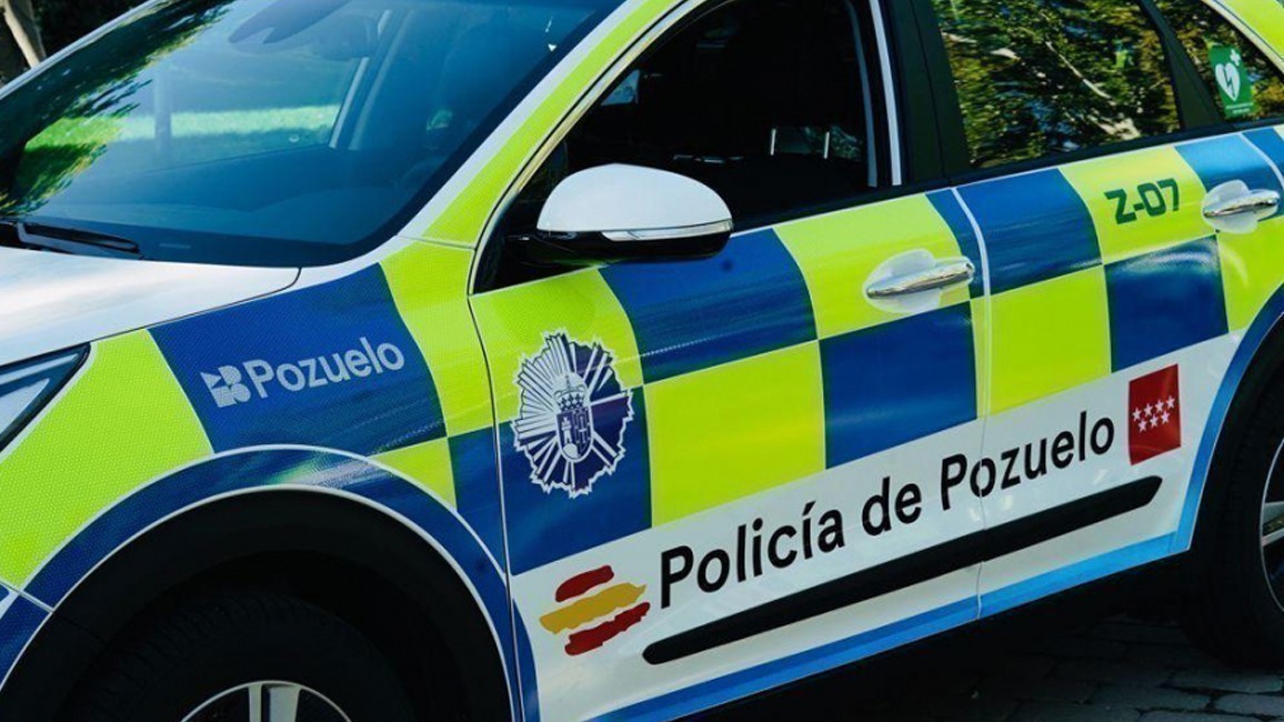 Coche policia local de pozuelo