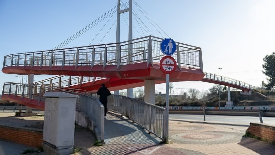 pasarela en Pozuelo