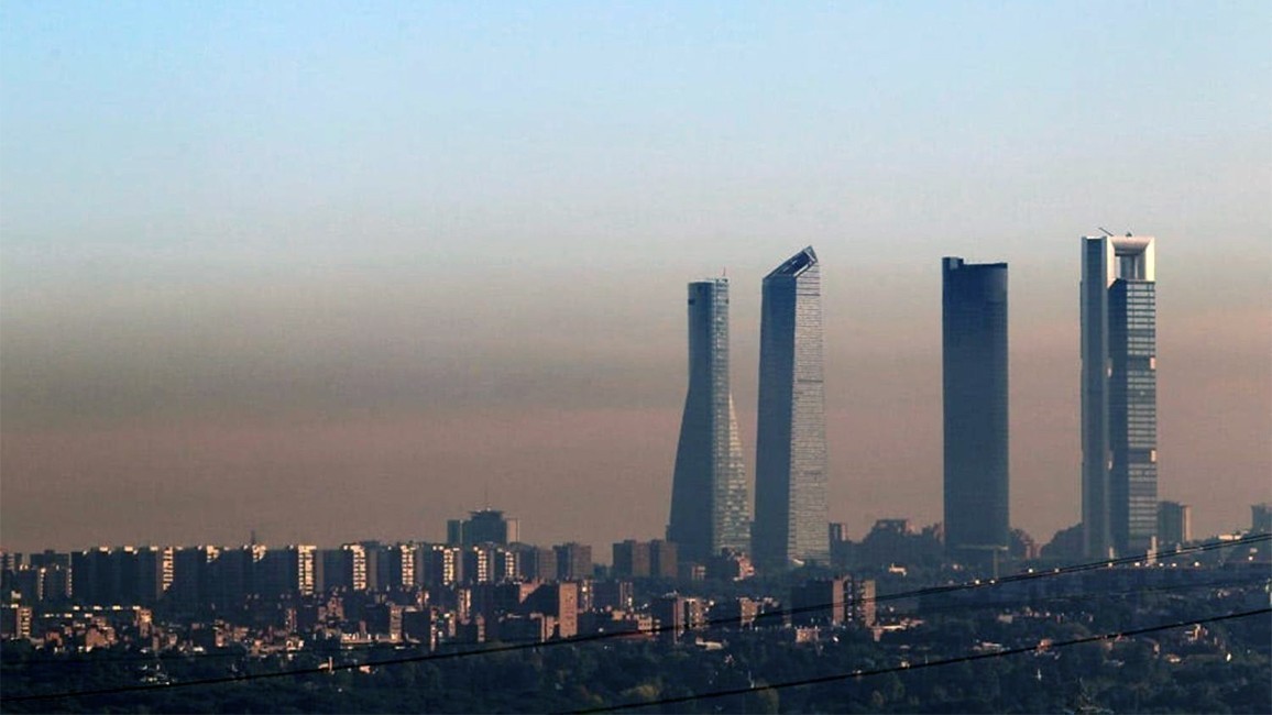 Vista de Madrid desde Pozuelo