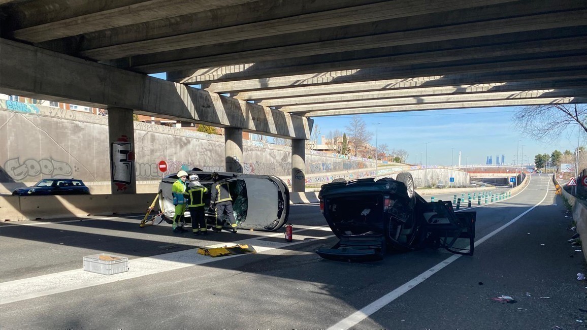 Accidente en Pozuelo