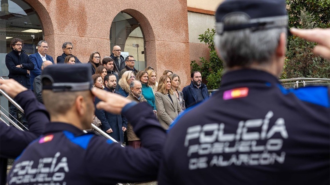 Minuto de silencio Pozuelo