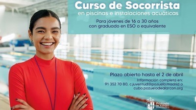 Cartel curso de socorrista