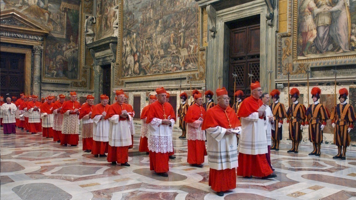 Cónclave en la Capilla Sixtina