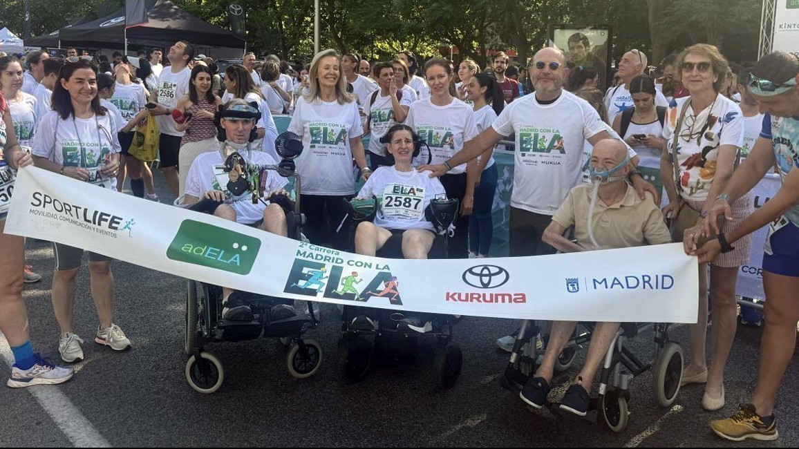 Carrera Solidaria por la ELA Madrid