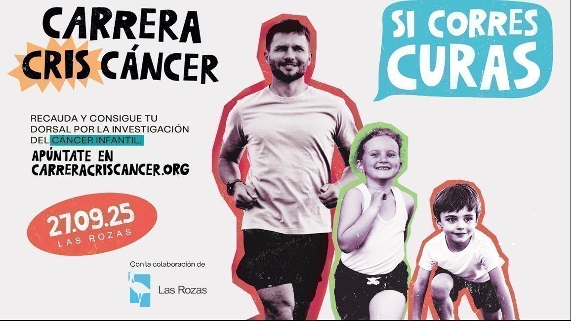 Cartel carrera contra el cancer