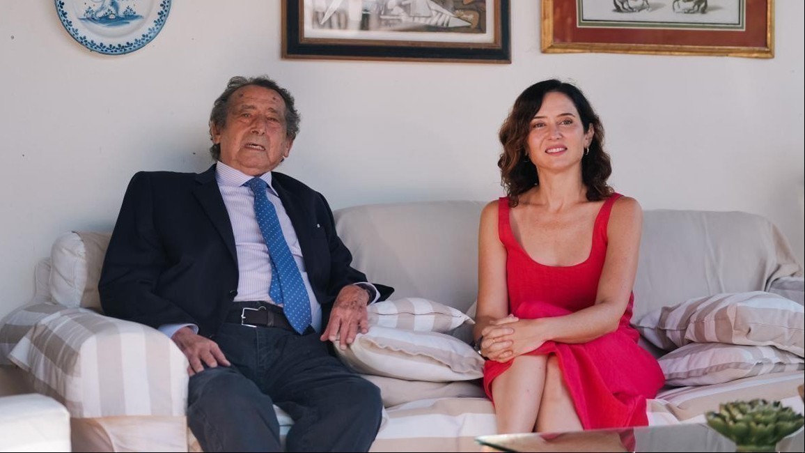 Alfonso Ussía e Isabel Ayuso