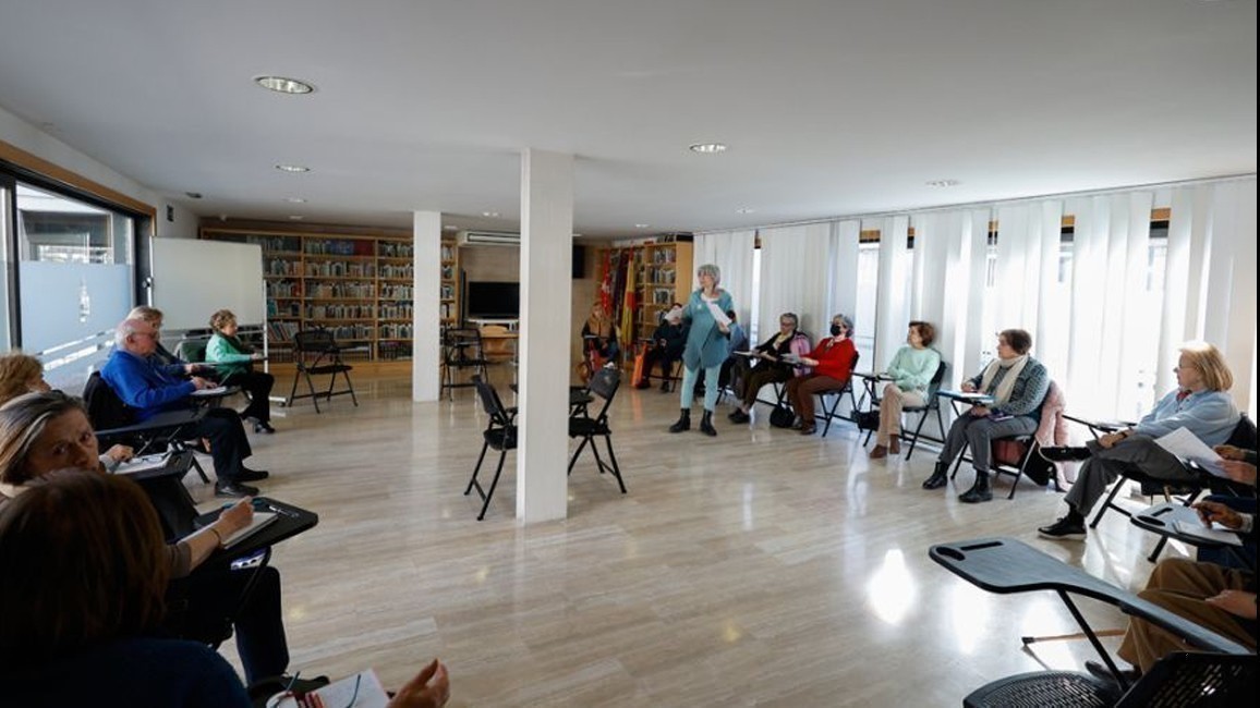 taller de mayores en Pozuelo