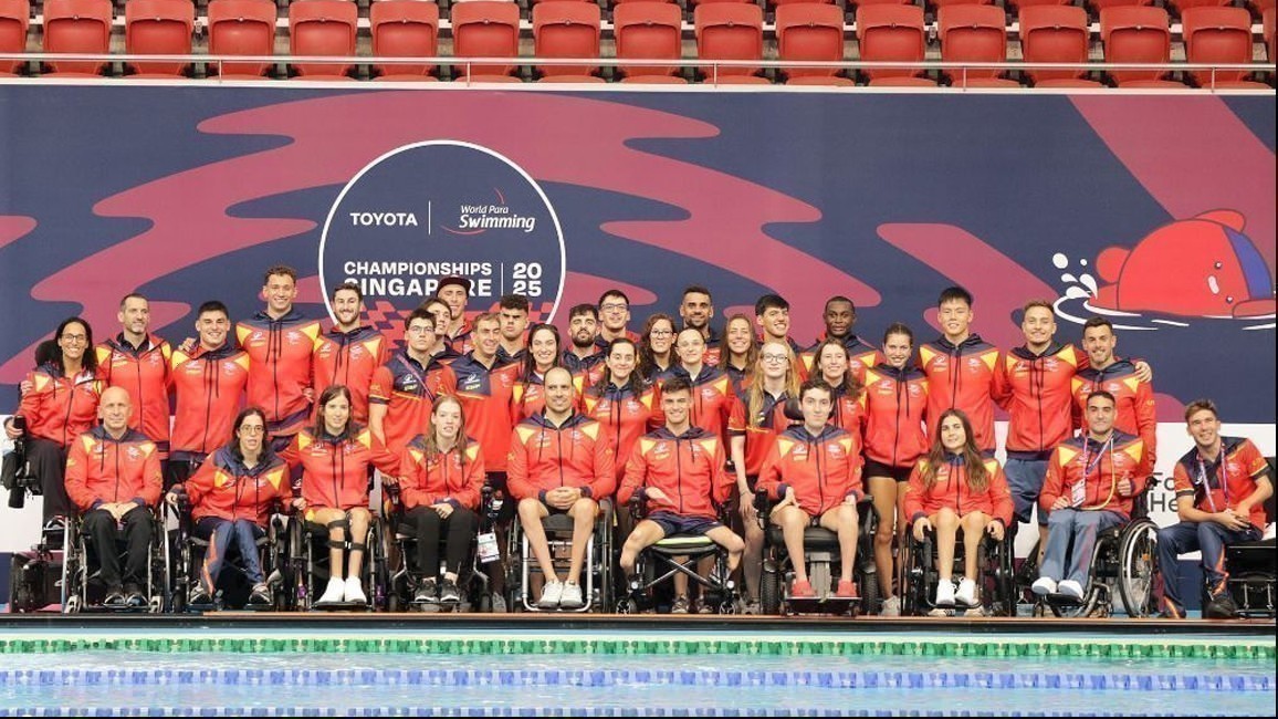 Equipo nacional de natación adaptada