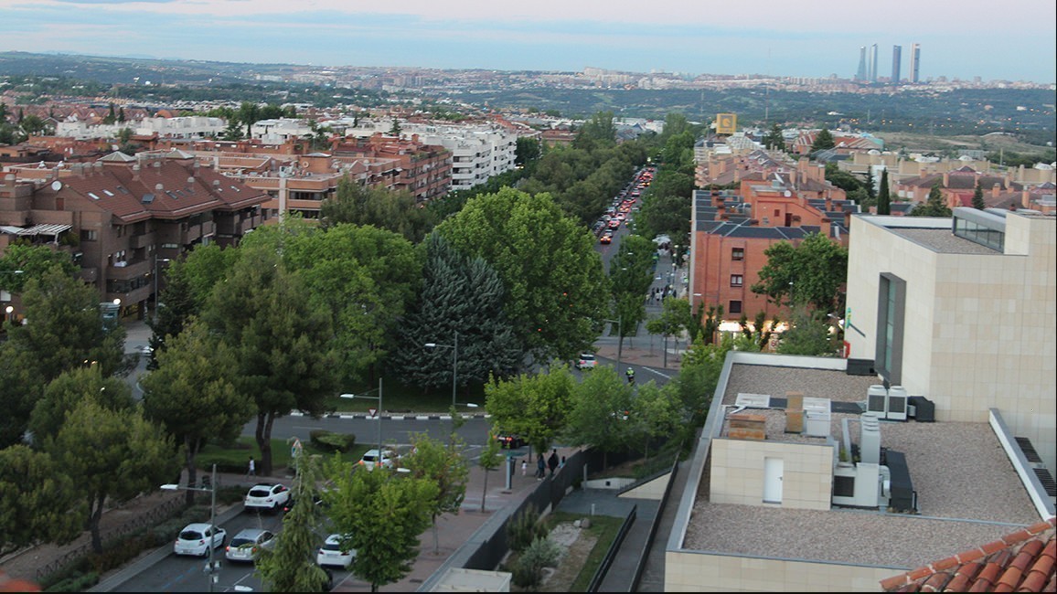 Avenida de Europa en Pozuelo