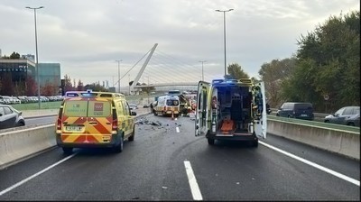 Accidente en Pozuelo