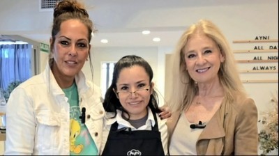 Carmen Millán con Susana Penedo