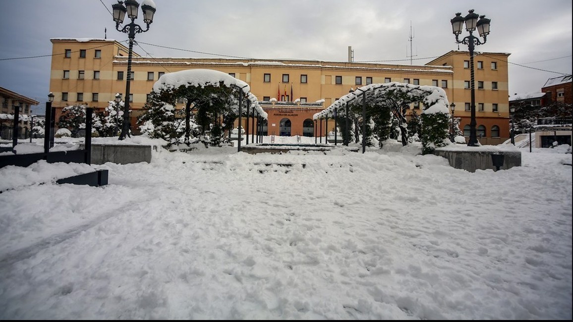 Ayuntamiento de Pozuelo nevado