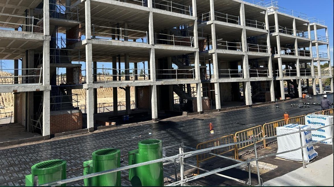 Edificio en construcción