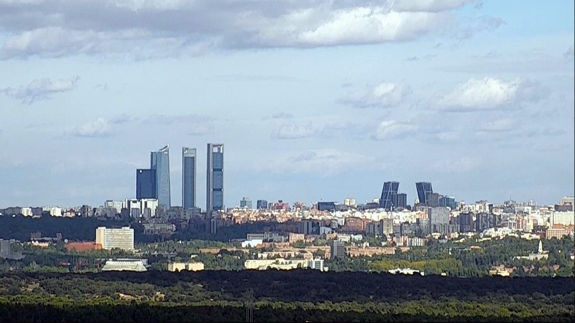 Vista de Madrid desde Pozuelo