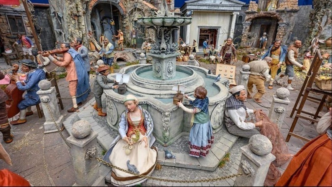 Belén napolitano del Palacio Real