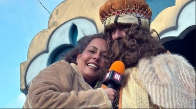 Carmen Millán junto a Gaspar