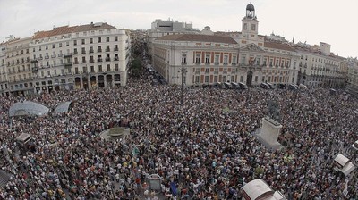 Puerta del Sol el 15M