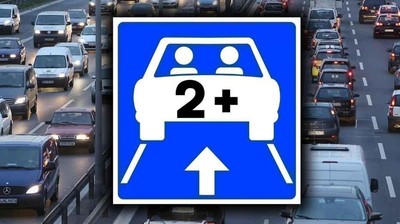 Carril limitado de ocupantes