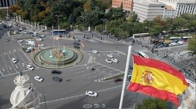 Plaza de Cibeles en Madrid