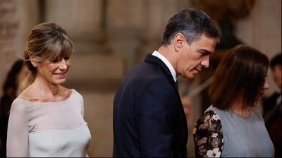 Begoña Gómez y Pedro Sánchez