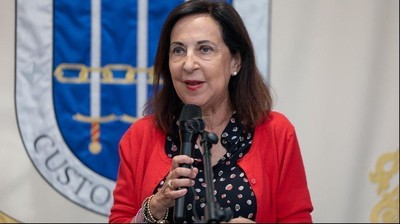 La ministra de Defensa, Margarita Robles