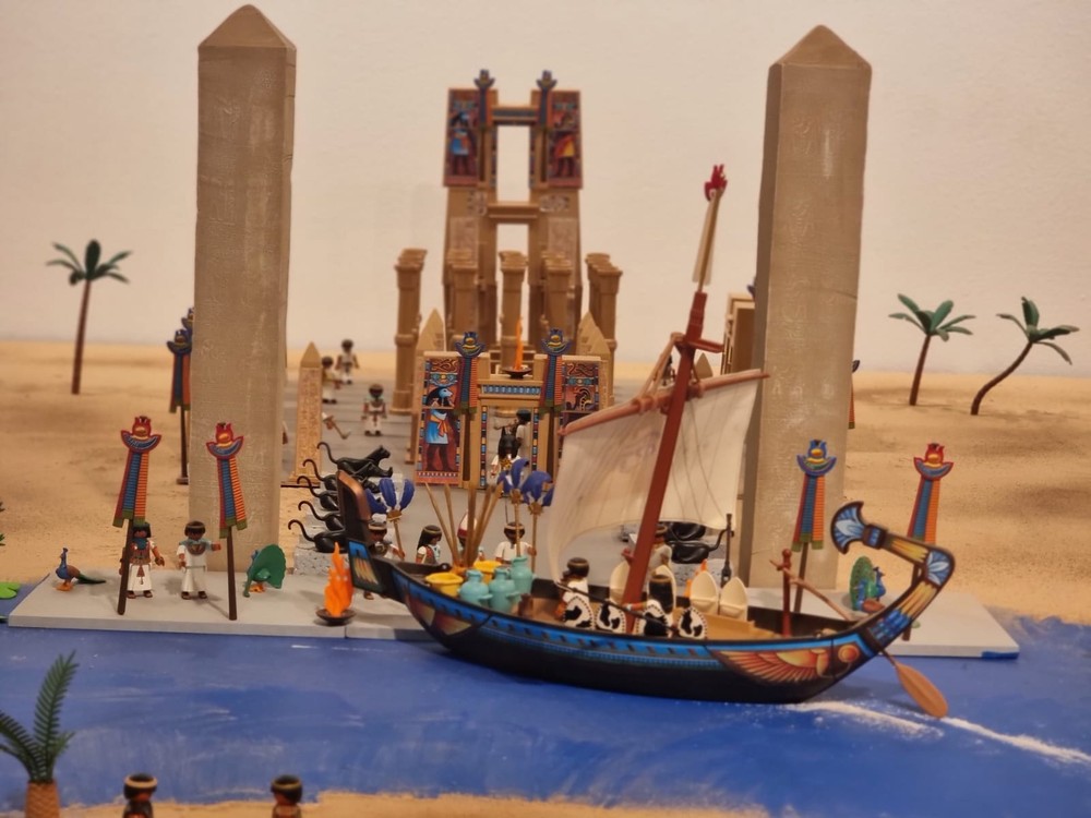 templo egipcio de playmobil