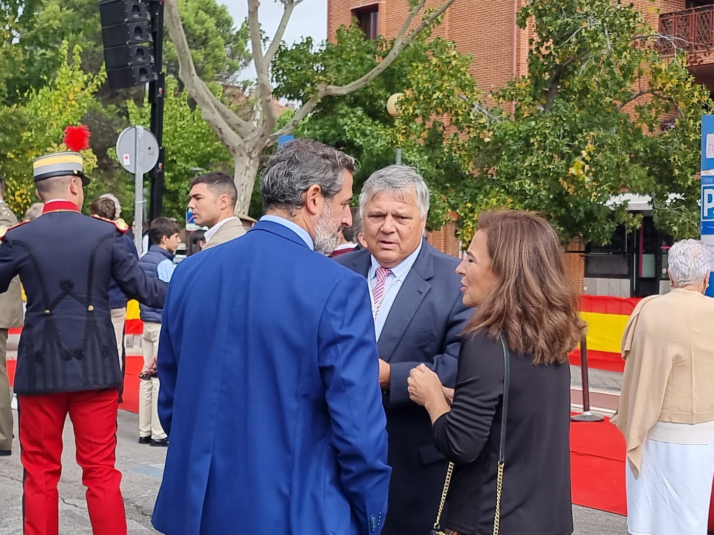 homenaje a la Bandera de España