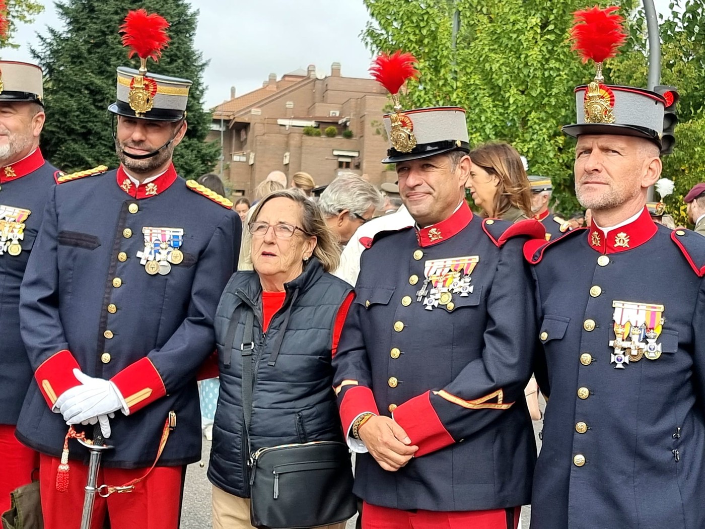 homenaje a la Bandera de España