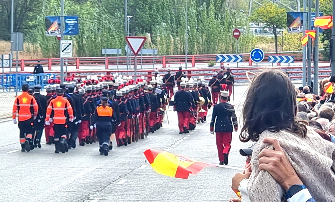 homenaje a la Bandera de España