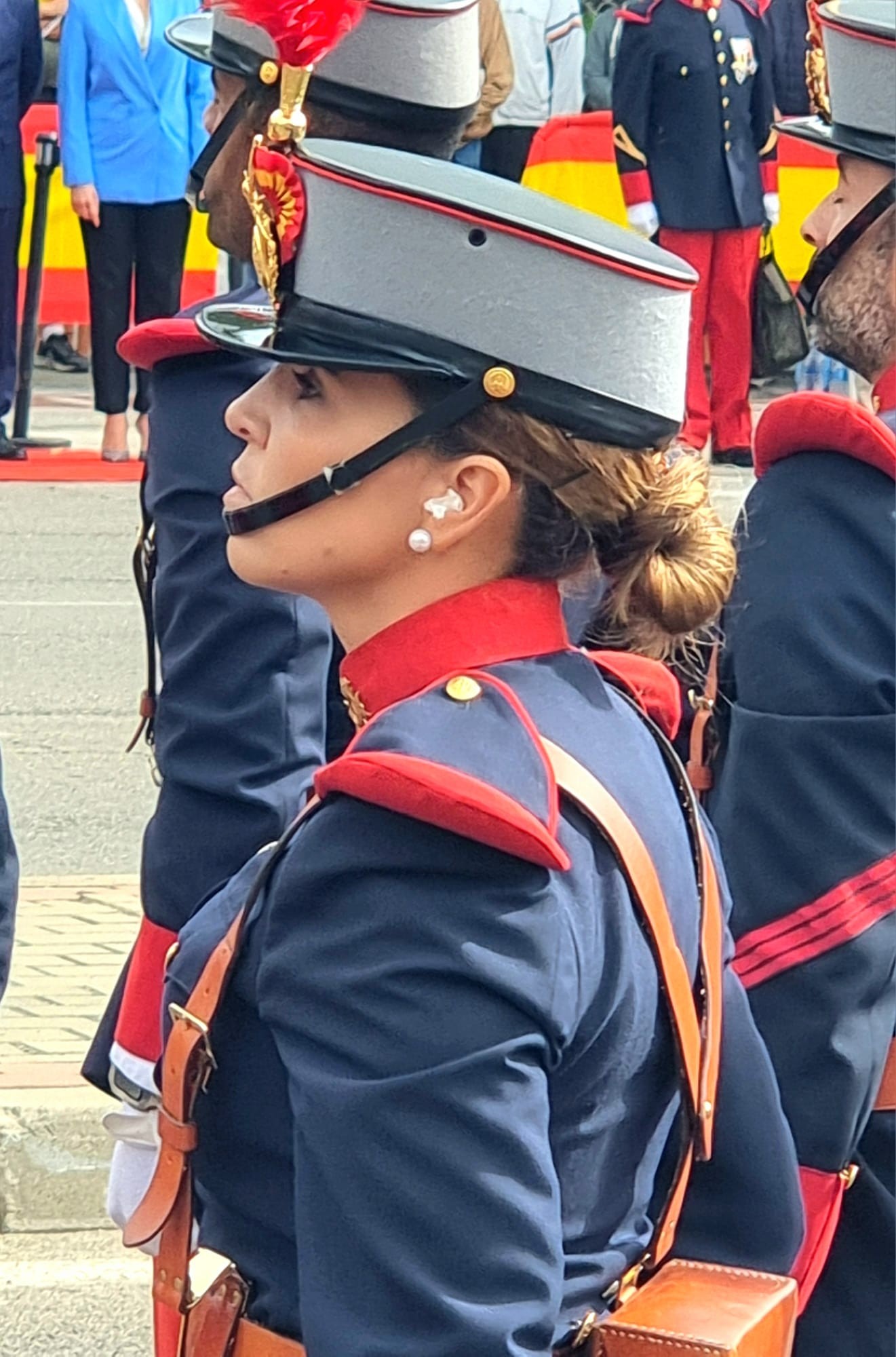 homenaje a la Bandera de España