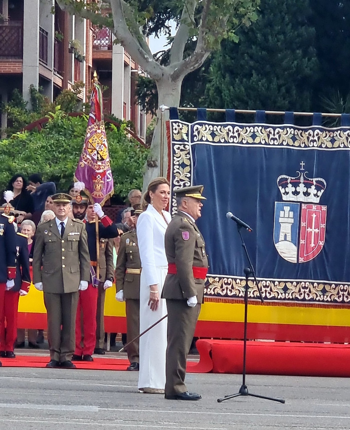 homenaje a la Bandera de España