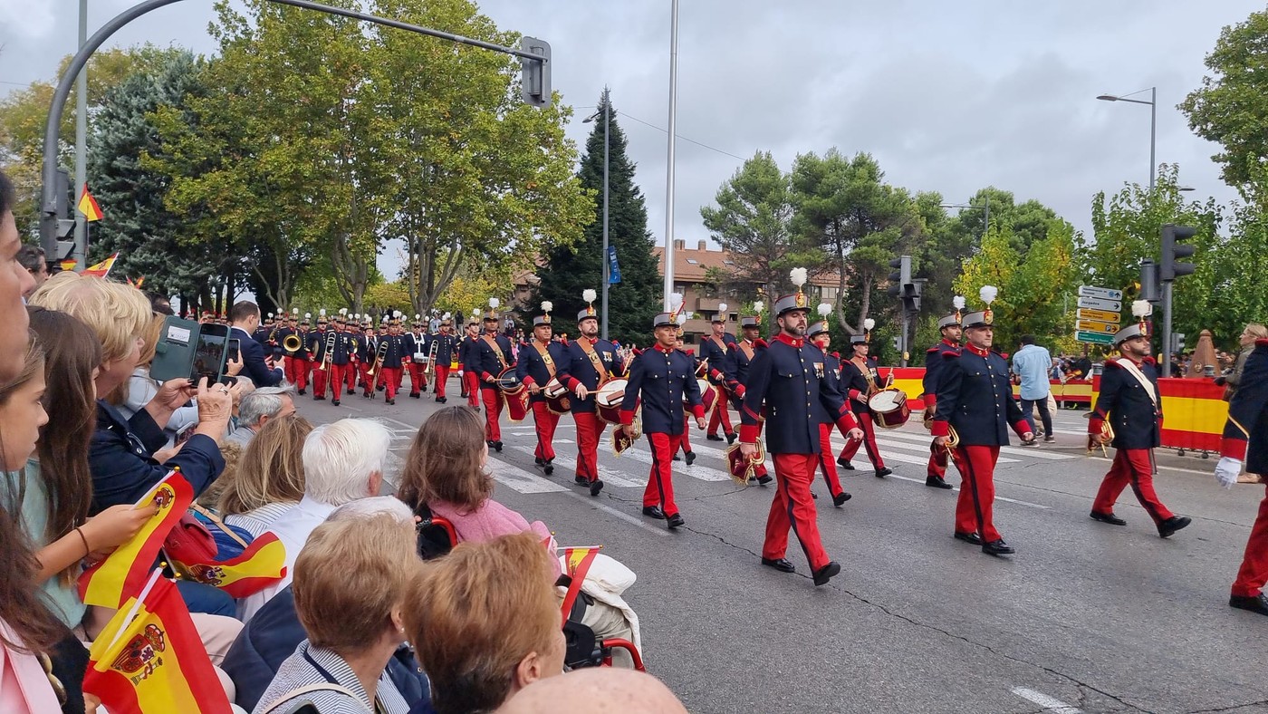 homenaje a la Bandera de España